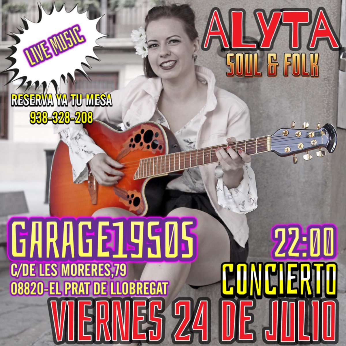 AlyAlmaMusic's tweet photo. Ya tienes un buen plan para esta noche? ;)
#livemusic #alyta #vintageculture https://t.co/MLdDag3hIh