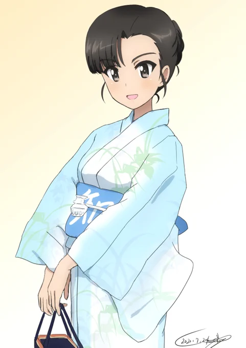 浴衣・西さん #garupan 