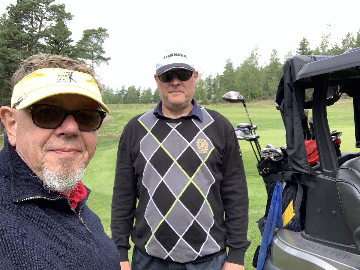 jschoultz's tweet image. Golf at Åland is great; boys with toys.