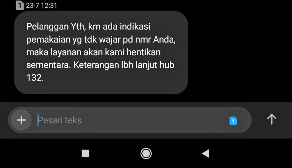 Apa apaan nih <a href="/3CareIndonesia/">3Care Indonesia</a> blokir nomor secara sepihak.. gimana kalau ada telfon penting masuk? Mau tanggungjawab gak? Verifikasi lelet banget