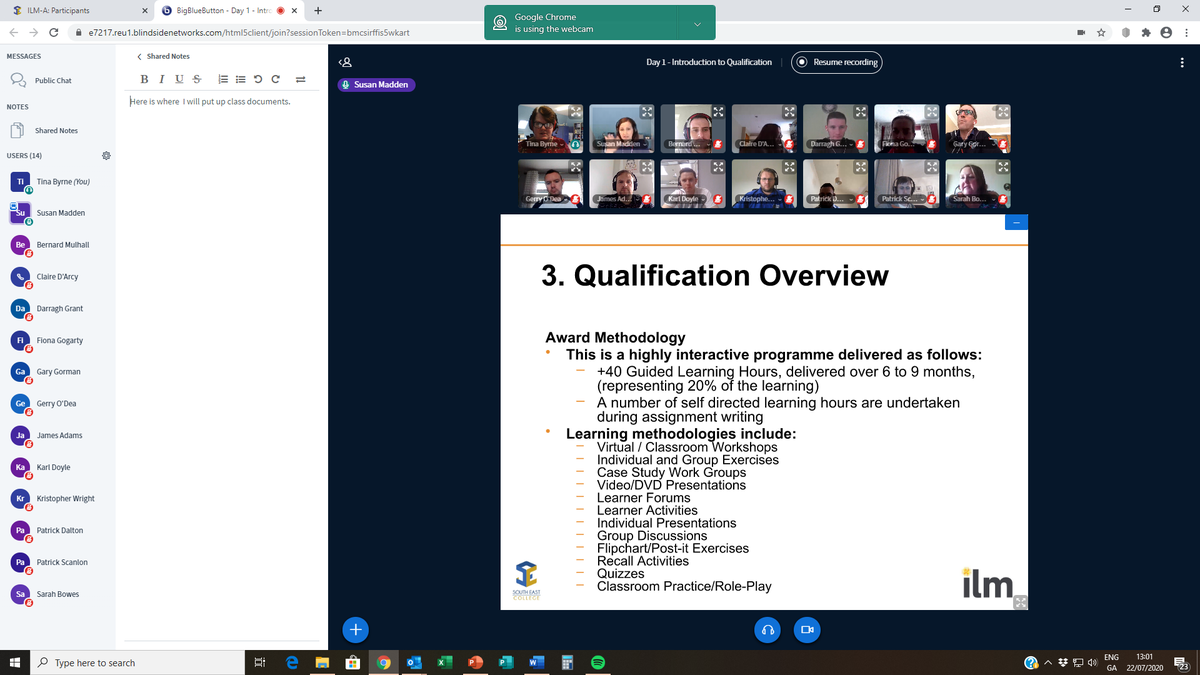 This week, South East College is welcoming its new cohort from the Chadwicks Group. The Chadwicks Group cohort are beginning their journey to becoming qualified in a Leadership and Management Award with ILM.
#onlinelearning #elearning #ILM #leadership #management #upskill