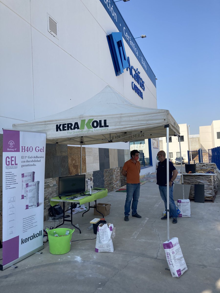 Hoy nos toca en Cordoba,presentamos el nuevo H40 Gel con su nueva Gel-technology.Ven y pruebalo.Hijos de Acaiñas Cabrera.