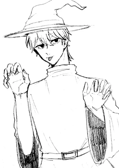 ?くん描く時いつもベロ出させちゃう 
