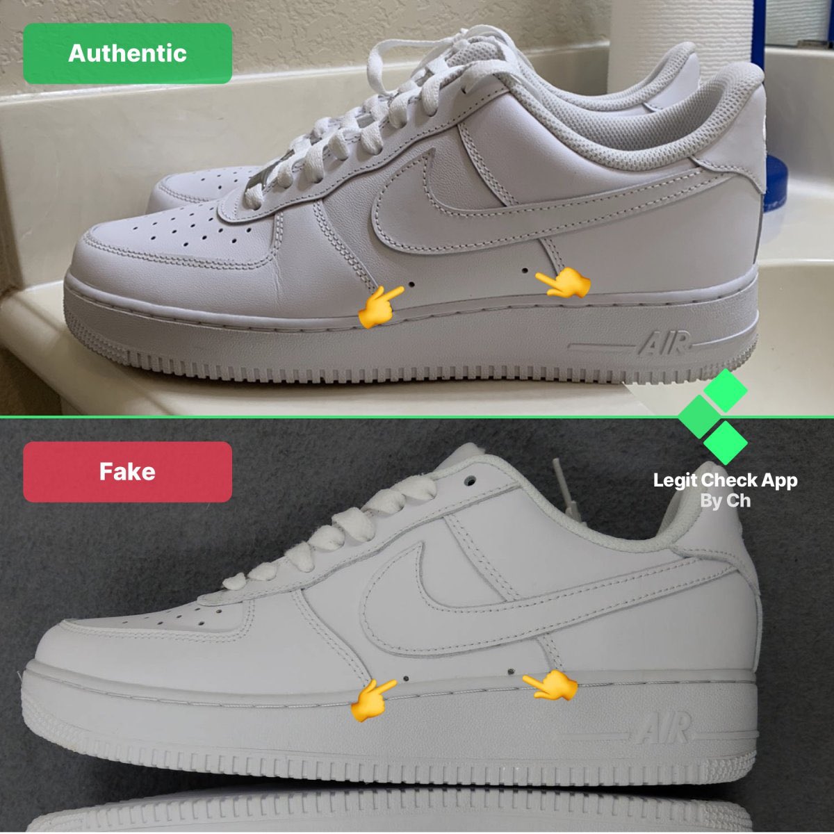 Laughter waste away homework CADDY on Twitter: "the fake AF1 pairs will have their Swoosh logo's curving  looking more out of hand like zodwa , while the authentic Swoosh's curving  goes more “natural” and smoother. That