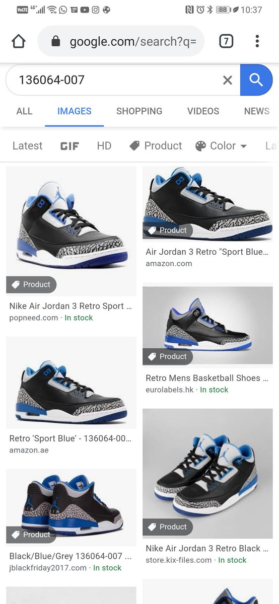 officialalfredw's tweet image. My fav rule of thumb method of checking if I'm not buying fake Nikes/Jordans is entering this code in a quick Google search. If it doesn't give you images of that shoe in that exact colourway then you're being sold a fake. Obvs you have to check physical quality as well