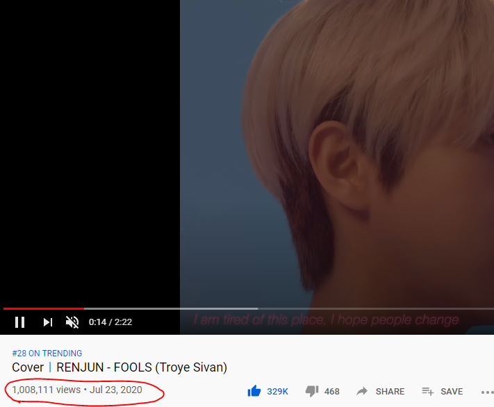 AutumnKami's tweet photo. I AM IN THE MIDDLE OF MY CLASS AND I FEEL LIKE BREAKING DOWN. HAPPY 1 MILLION HUANG RENJUN FOOLS COVER ♡ฅ(ᐤˊ꒳ฅˋᐤ♪)

SENDING LOVE TO ALL THOSE PEOPLE WHO MADE THIS POSSIBLE  ʚ♡⃛ɞ(ू•ᴗ•ू❁) 
@NCTsmtown_DREAM @NCTsmtown 
 #Renjun_Fools_Covers #RENJUNWORLDDOMINATION https://t.co/DTPlZlItqL