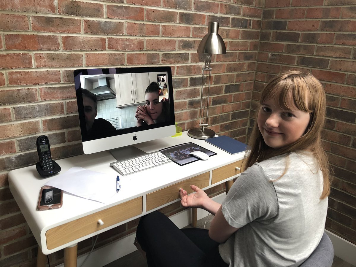 Many #thanks to <a href="/abi_swim/">Abi Lacey</a> and <a href="/NeilNeillacey/">Neil Lacey</a> for all the thought put into the #zoom buddy sessions. Ellen has loved them 🙂 <a href="/DSSGB1/">DownSyndromeSwimmingGB</a>