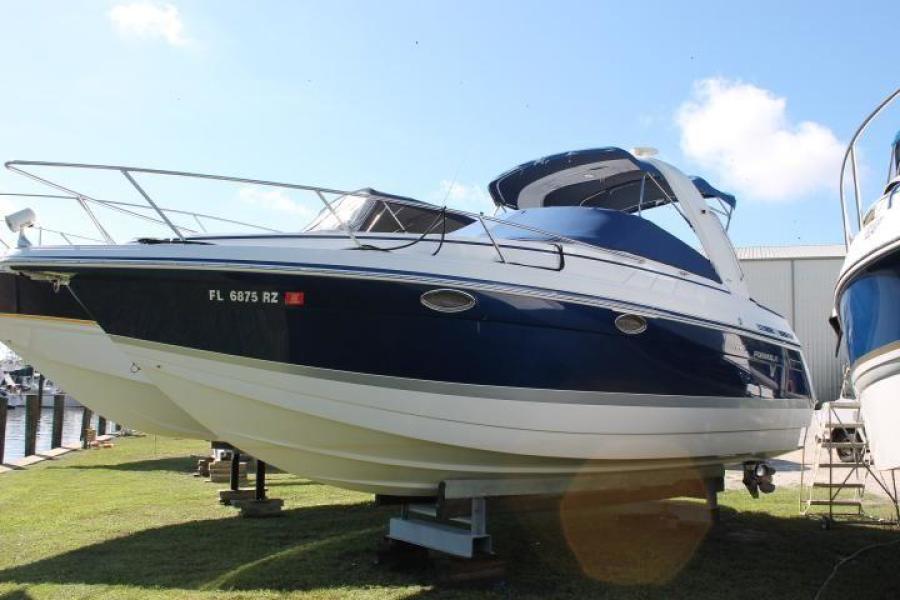 27' Formula Great Listing! NEW ARRIVAL Just gone thru and lots of&amp;items replaced and fully detailed- and ready to make the crossing to the aqua blue waters of the Bahamas is this low ... yachtauthority.com/boat-5957941/P…
