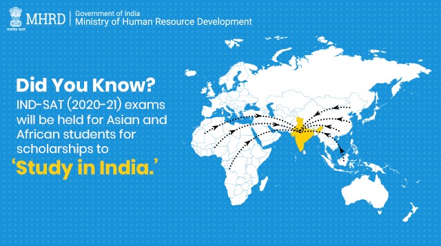 IndianEmbTokyo's tweet photo. India holds #first ever Indian Scholastic Assessment (#INDSAT) exam under ‘@StudyinIndiaGov' Prog.
5k students from 12 Countries took Online exam by @HRDMinistry's EdCIL Ltd & @DG_NTA for S'hips & Admissions in select Indian Universities.
More Details @ https://t.co/gZJFGNzXSA https://t.co/438SMPpiWV