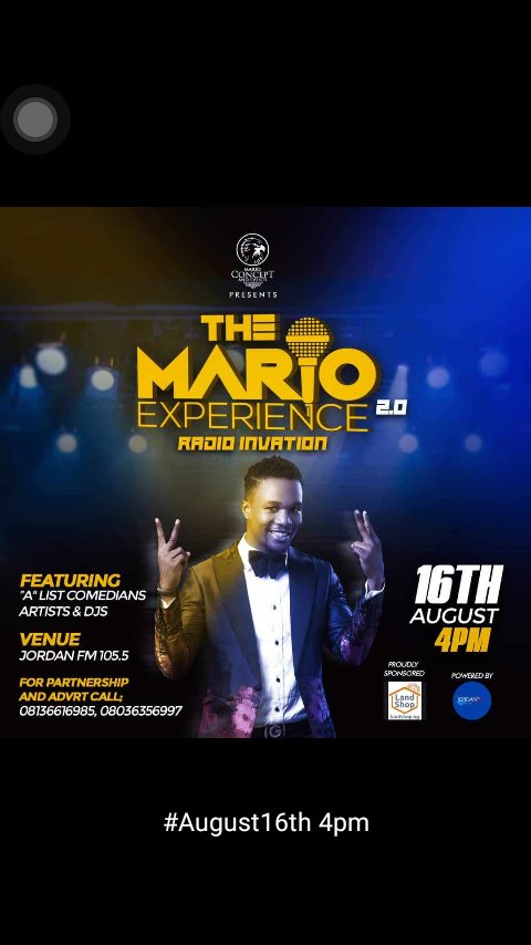 OlaniyiPeter_'s tweet photo. FIRST RADIO INVASION. JOIN THE #billionairecomedian and FRIENDS @Mario_comedian @OfficialArole @Asiricomedy @jordan105fm @spiritofsaco @telemoh_
Date: August 16
Time: 4pm
Enjoy the Best of Comedy
#billionairegang
#Radioinvasion
#JordanFM https://t.co/3oxCkT3eYW