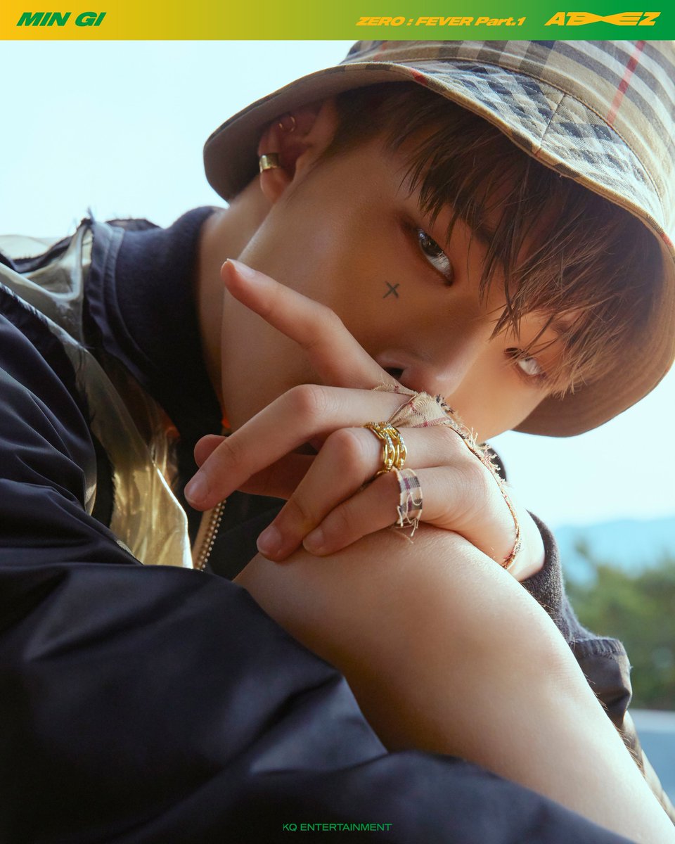 ateez MINGI ミンギ fever part1　封入コンプリート 📷] ATEEZ ZERO : FEVER Part.1 Concept Photo '민기(MINGI)' ⠀ ALBUM