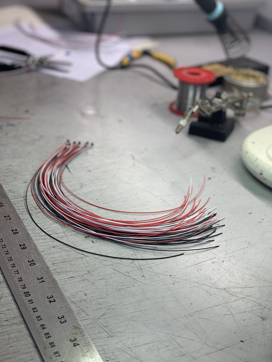 The start of a batch of 30 sensor kits, to be fitted into a current WRC car. Not long until the WRC season is under way! We can’t wait! #WRC #Electrical #Wiring #Wiringloom #rally #harness