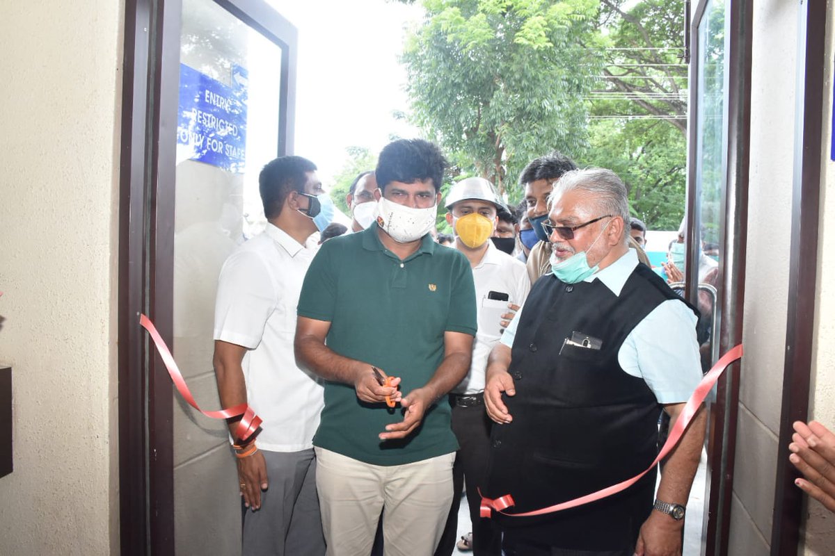mepratap's tweet photo. inaugurated a dedicated covid facility at Bibi Ayesha hospital in Mysore-Bangalore Road, today.The facility was started with the collaboration of Brindavan, Vidyaranya and CEG hospitals. https://t.co/ogPiAXihMr