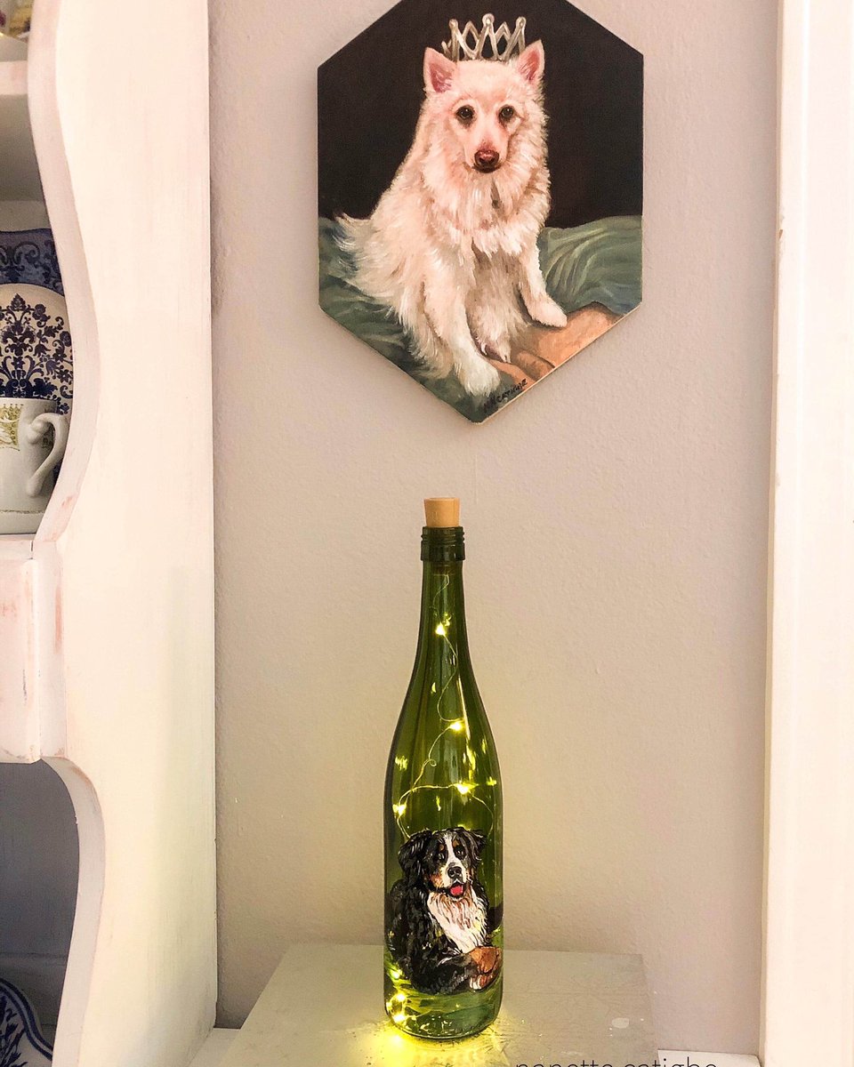 ncatigbemdART's tweet photo. #bottled love #handpainted #pet #dog #dogsoftwitter https://t.co/X90kW16WV7