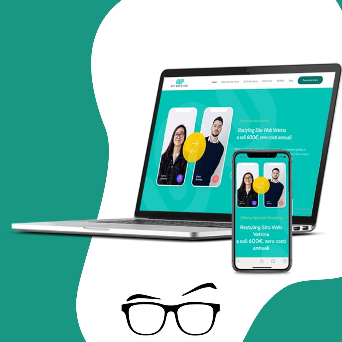 Grafiche per siti web, social e altro...vedi tutti i mie lavori su chiararossi.com