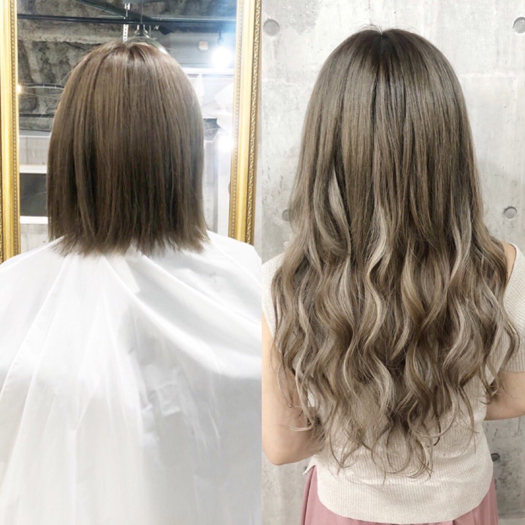 カーリー ｍｉｒａｃ V Twitter シールエクステ ビフォー アフターのご紹介です 肩より少し長めの地毛の長さからハイライトを混ぜながらシールエクステを80枚でロングスタイルにしました T Co Ur1gwnrhw6 町田 美容室 スタッフ募集 美容師求人