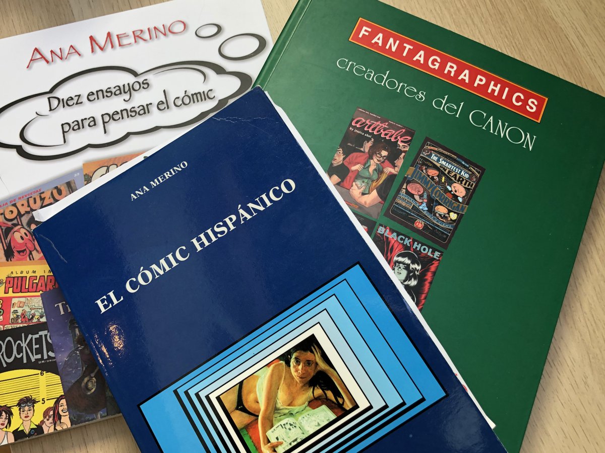 Este sábado a las 16h en <a href="/radio3_rne/">Radio 3</a> hablamos de cómics con <a href="/AnaMerinoPoeta/">Ana Merino</a> una de las grandes investigadores del cómic 🗯️