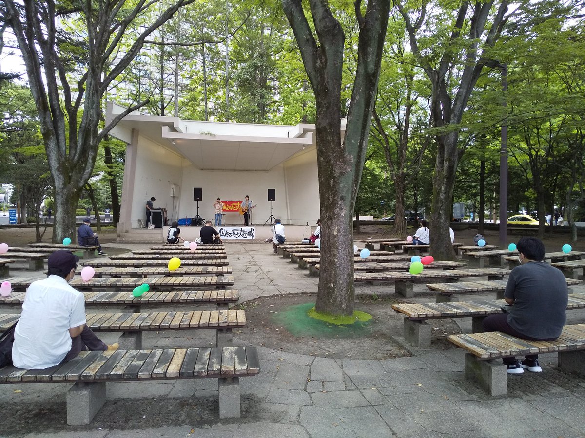勾当台公園野外音楽堂