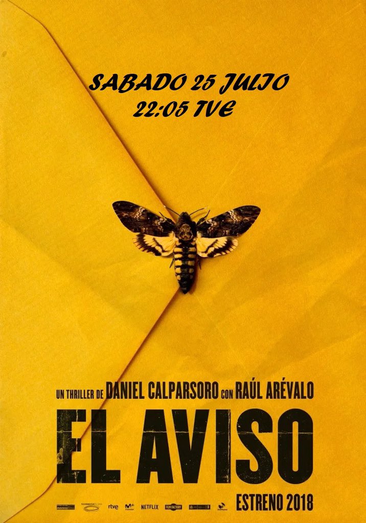 Este sábado a las 22:05 en <a href="/rtve/">RTVE</a> podremos disfrutar de Patrícia Vico en #elabiso junto a #raeularevalo @garrido_aura <a href="/aitor__luna/">a</a> <a href="/belencue/">Belén Cuesta</a> <a href="/sergiomurlopez/">SERGIO MUR</a> , dirigidos por #danielcalparsoro - Basada en la novela de #paulpen