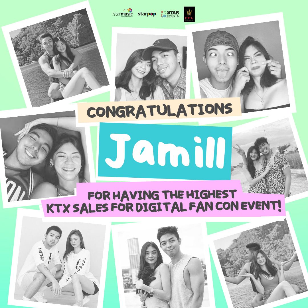 CONGRATULATIONS @llovejamill sa isang successful event! Stream 'Tayo Hanggang Dulo' on Apple Music, iTunes, Deezer, Amazon and on Spotify: spoti.fi/2CJ9pcB Watch the music video on YouTube: youtu.be/GJfd40r8lqI #TayoHanggangDuloJaMill