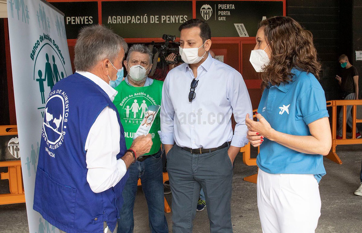 🏟️ #Mestalla amplía su condición de centro de distribución de alimentos

➕bit.ly/MestallaDistri…

#AMUNTWorld 🌍 #AmuntValencia 🖤