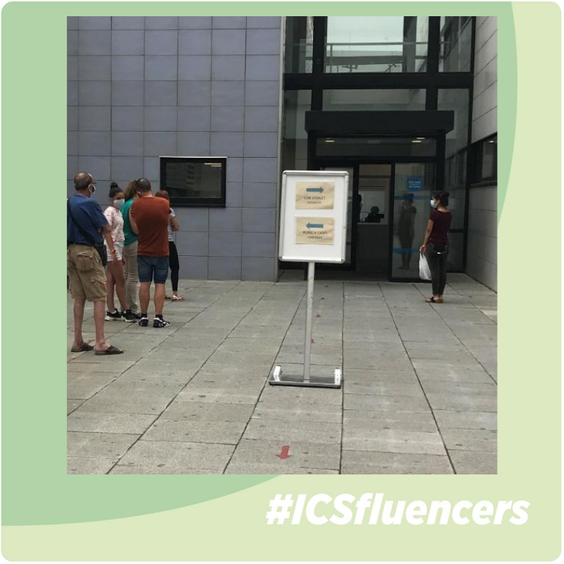 icscat's tweet photo. @purirobles2 #ICSfluencers @purirobles2: “A l’EAP Can Vidalet tenim la sensació que aquest cop ho hem parat a temps! Dijous les cues al centre havien disminuït i la majoria dels nous casos es tractaven de contactes intrafamiliars”#S54PR #apcostaponent https://t.co/gF2tQPz9r2