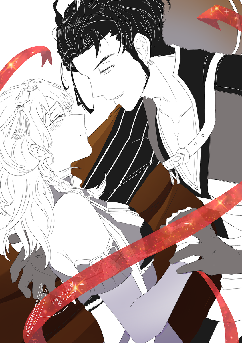 tishtishart's tweet photo. Day 6: Fate

"We may not be connected by blood, but I believe our bond goes deeper than that. Now that we know each other, our hearts are connected"

#ClaudelethWeek  #クロレス #FE3H  #FE風花雪月 #FireEmblemThreeHouses #ClaudeVonRiegan #Bylaude #BylethEisner https://t.co/lhYC3fXPfP