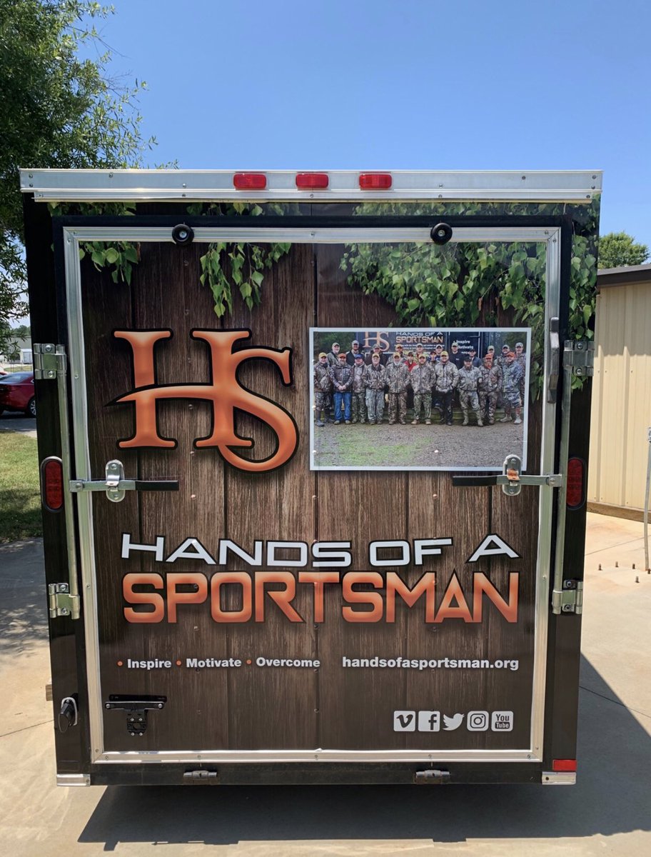 hardheadhunter1's tweet photo. Our new addition at Hands of a Sportsman. Inspire.Motivate.Overcome https://t.co/H83I0huHhB