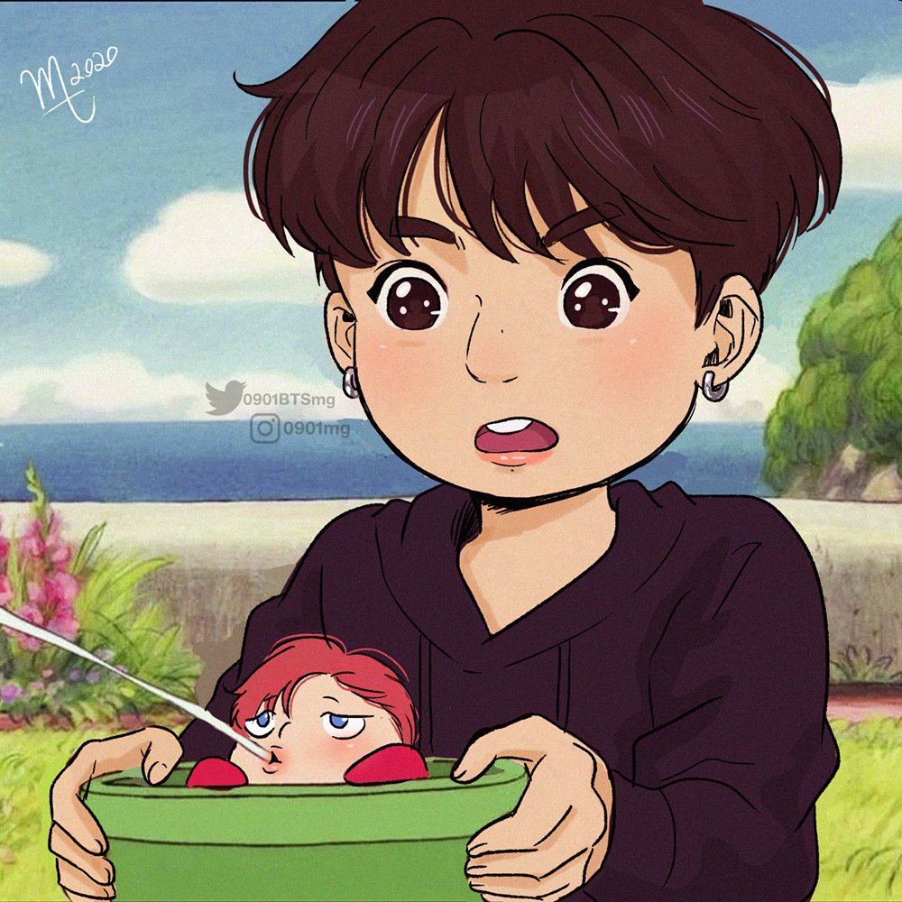 O9O1mg's tweet photo. Anyways... #ghibli #btsfanart #jungkook https://t.co/CnEUHFY5hH