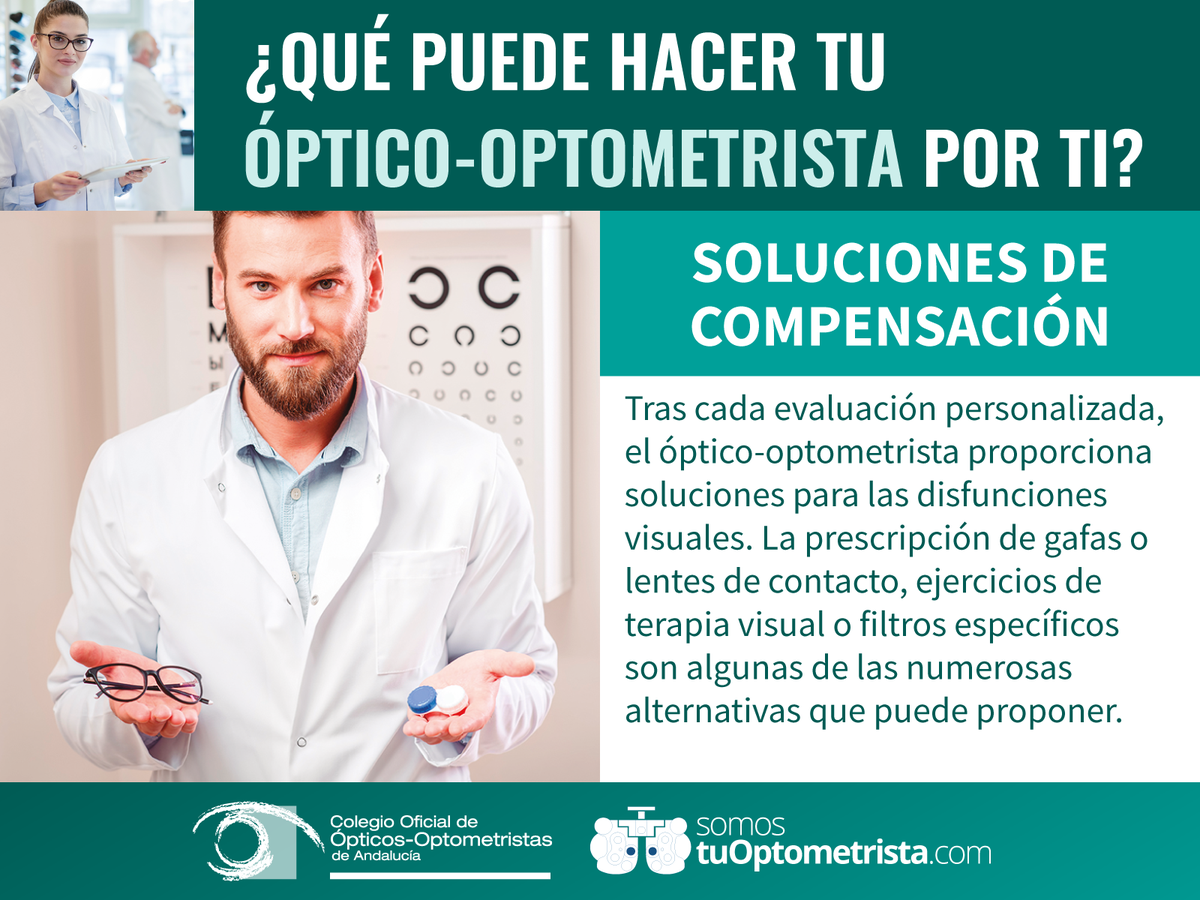 tuoptometrista's tweet photo. 👀 El óptico-optometrista ofrece a la población alternativas para que puedan compensar sus deficiencias visuales y gozar de una adecuada visión.  ¡Compártelo! 👇👇👇

👉  ¡Descubre nuestras funciones profesionales en https://t.co/lxf0lgNTv1! https://t.co/TSRoXRgjR7