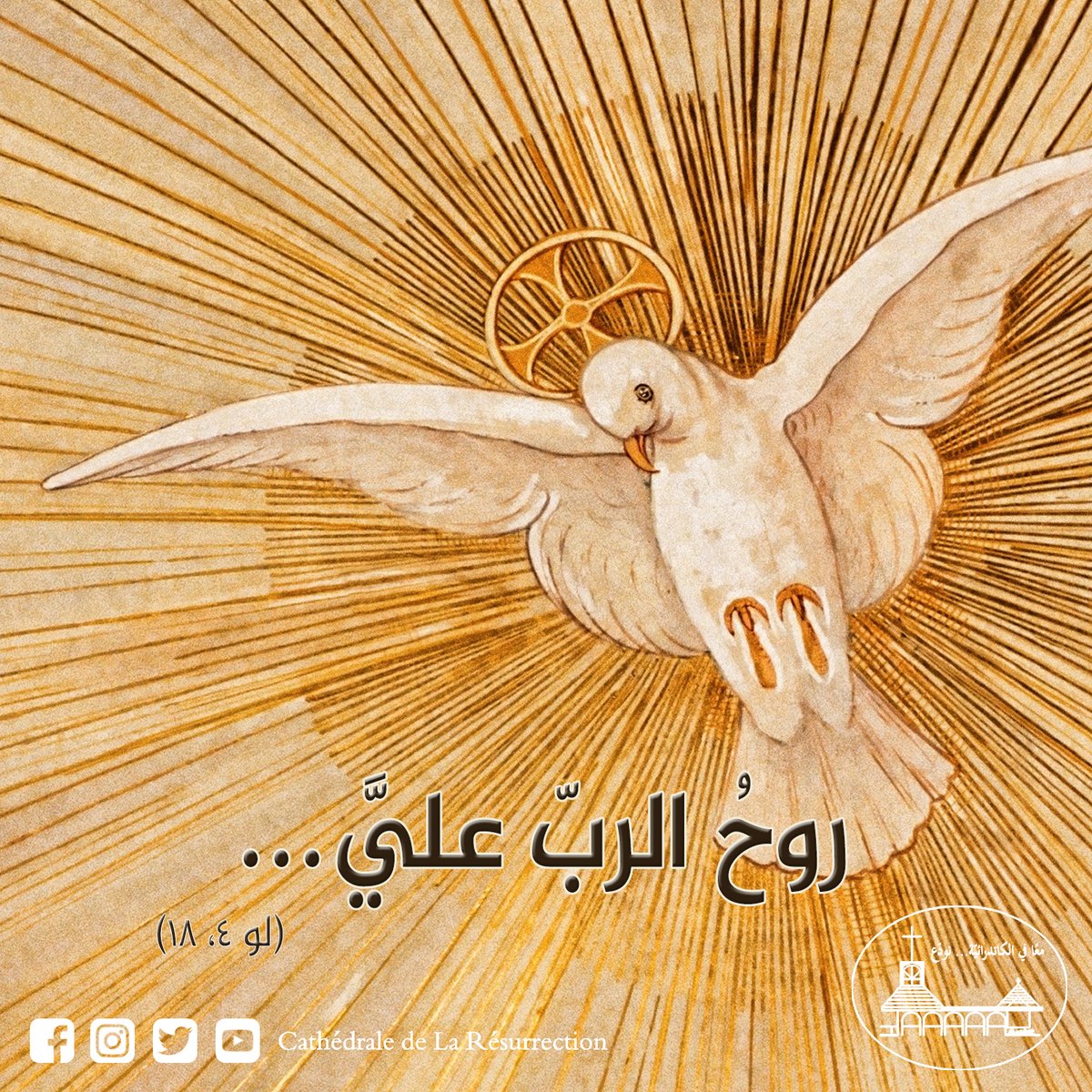 ResCathedral's tweet photo. صلاة اليوم، تأمّل من الأحد التاسع من زمن العنصرة - برنامج الرّسول

#صلاة #تأمل #زمن_العنصرة https://t.co/Xg3Ed6QFVn