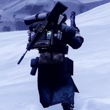 I'm the backpack loaded up with things and nick-knacks too. Anything that you might need I got inside for you!If you look at both characters they are COVERED in extra side pouches and gear. Part of the armor set or new item slots?