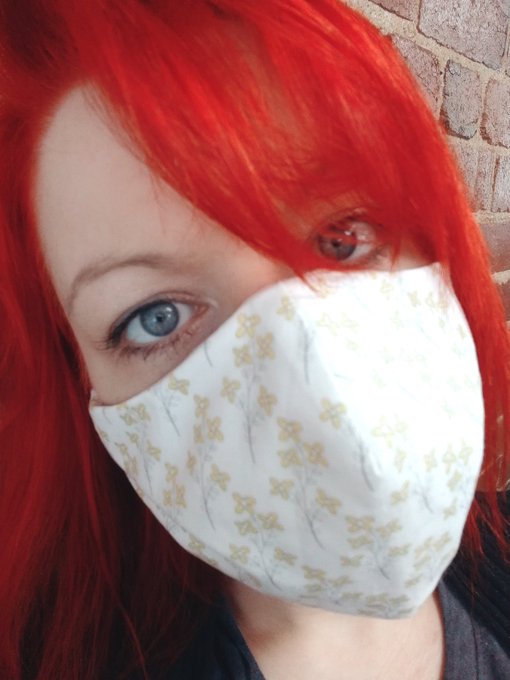 Covid gag enabled 😋 oh, and my hair is red now! 😁 https://t.co/iyS9M7GDwT<a href="/tag/mvsales"class="tags"><span>#mvsales</span></a>