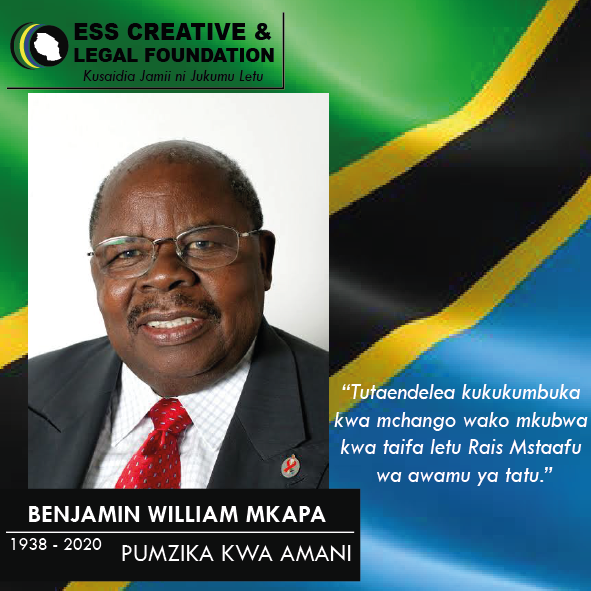 CreativeEss's tweet photo. Tunaungana na taifa letu katika kuomboleza kifo cha Rais mstaafu wa awamu ya tatu. Mungu ailaze roho yake mahali pema.🙏🙏🇹🇿 https://t.co/5lLH4JelrW