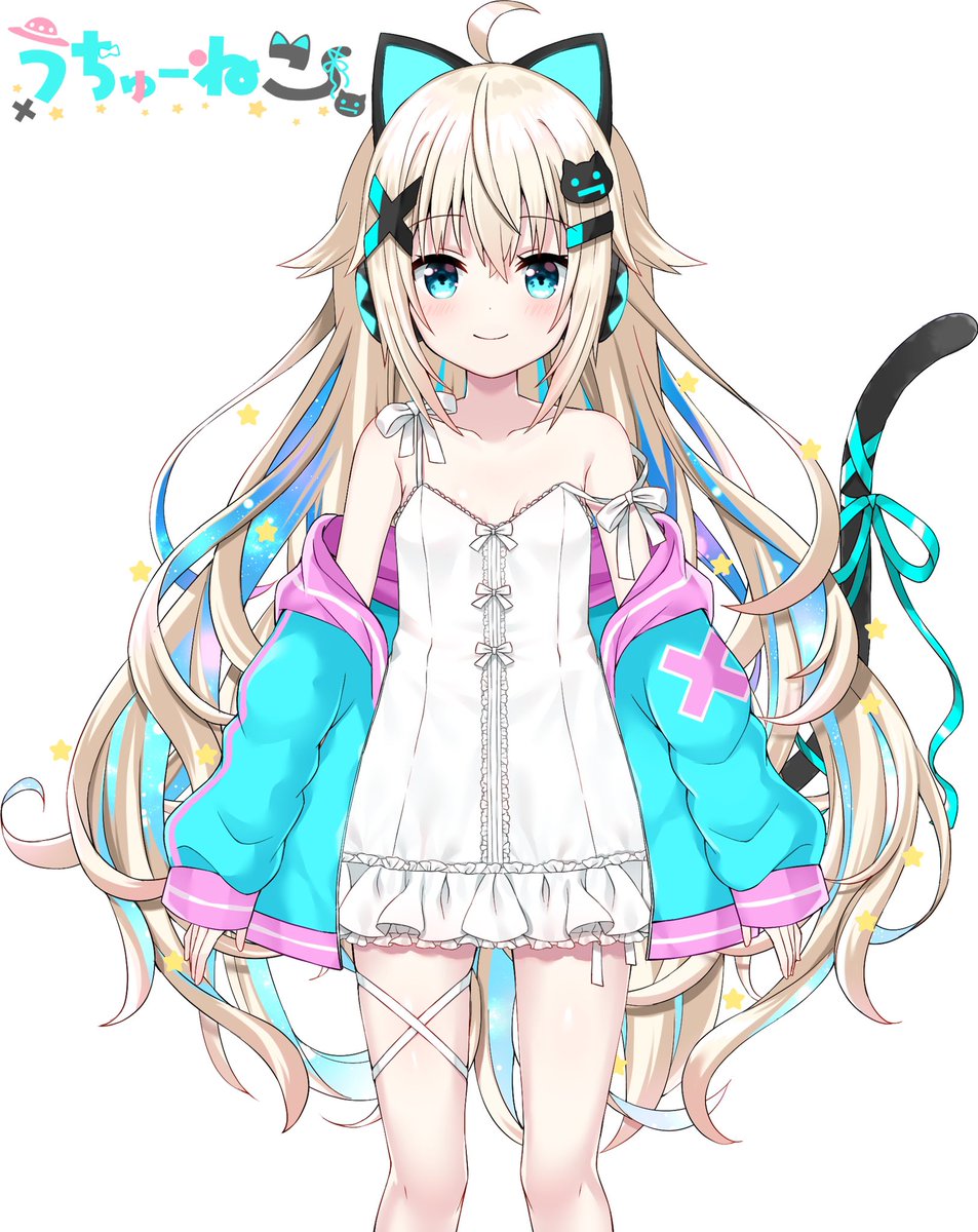 Vtuber うちゅーねこ 新しい体に生まれ変わりました 絵もモデリング うちゅうねこ うちゅーねこのイラスト