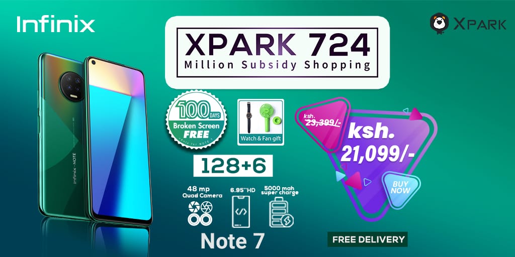 Dreymwangi's tweet photo. Infinix NOTE 7 comes in three versions
Note 7 128 GB
Note 7 64 GB
And note 7 lite which is also 64 GB
#NoteTheNight https://t.co/PHWx3XmOo2