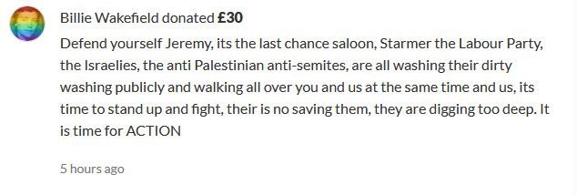 Donate NOW to  #JeremysLegalFund and like these enlightened people, you too can put Mossad, the racist ideology that is Zionism and Israeli agents inside  @UKLabour back in their box. Join the war against the  #JewsErmZionists and give generously.
