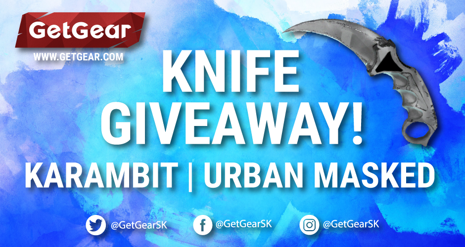 GetGearSK's tweet photo. Who is ready for another giveaway? 😏 

Win a Karambit | Urban Masked Knife! 🗡️🤩

You can enter here: https://t.co/YGP2oflpJ0 

Good Luck! 🍀
- The GetGear Team https://t.co/XgeUhLfdyt