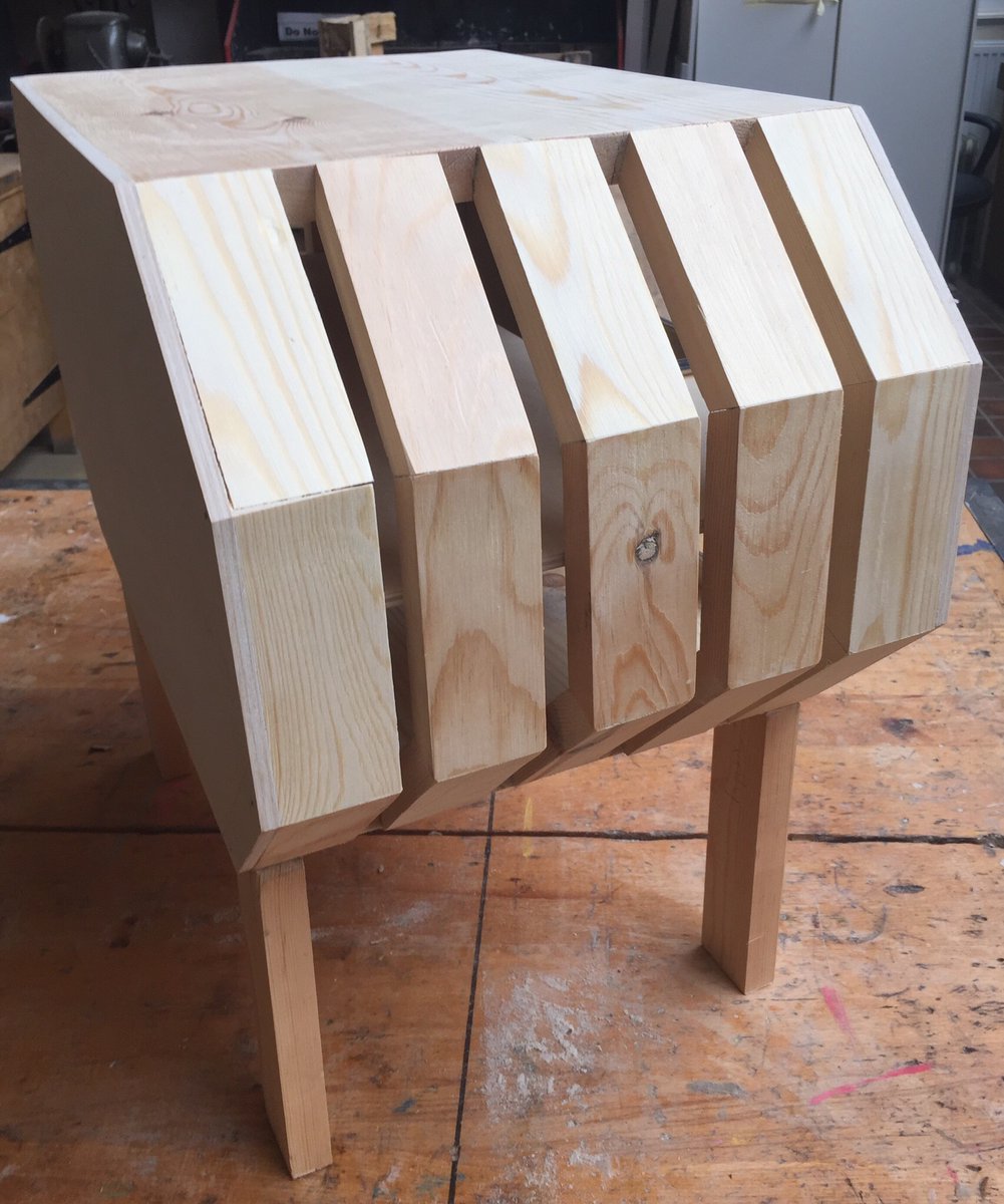 TrinitySchDT's tweet photo. Designed by Tilly, this wildlife/bug hotel is for urban outdoor environments to encourage more wildlife in #design #biodiversitydesign https://t.co/xe9kx0vZ7r