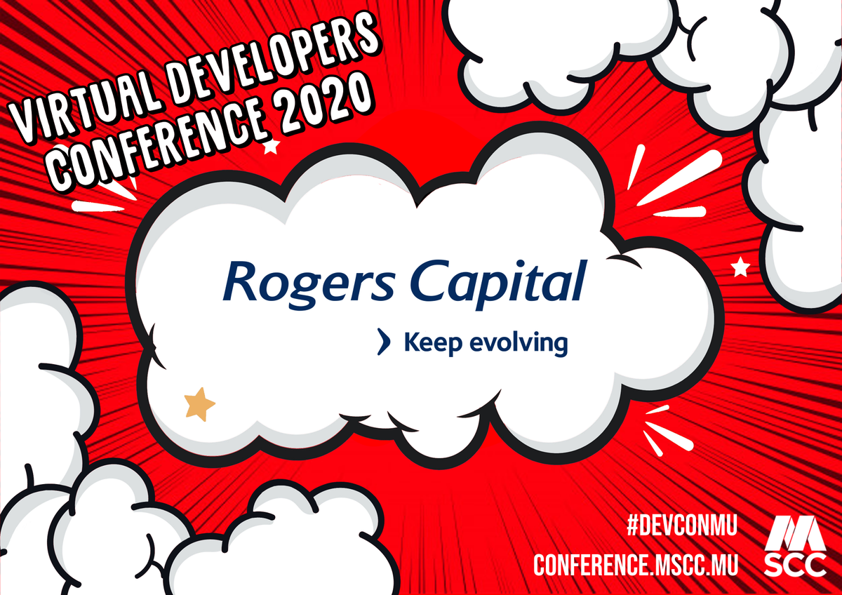 MSCraftsman's tweet photo. Thank you so much @rogerscapital for supporting the Virtual Developers Conference 2020!
#devcon2020 #developers #conference #virtual https://t.co/sPv7jEoeO6