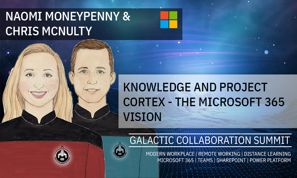 collabsummit's tweet photo. Exclusively for the #GalacticSummit @nmoneypenny & @cmcnulty2000: "Knowledge and #ProjectCortex – the #Microsoft365 Vision"
If you've missed this session, log in with your credentials and click on the "Watch live stream".
https://t.co/sqMzbovCxO
#CollabSummit
#CommunityRocks https://t.co/YlZTEx3gIB