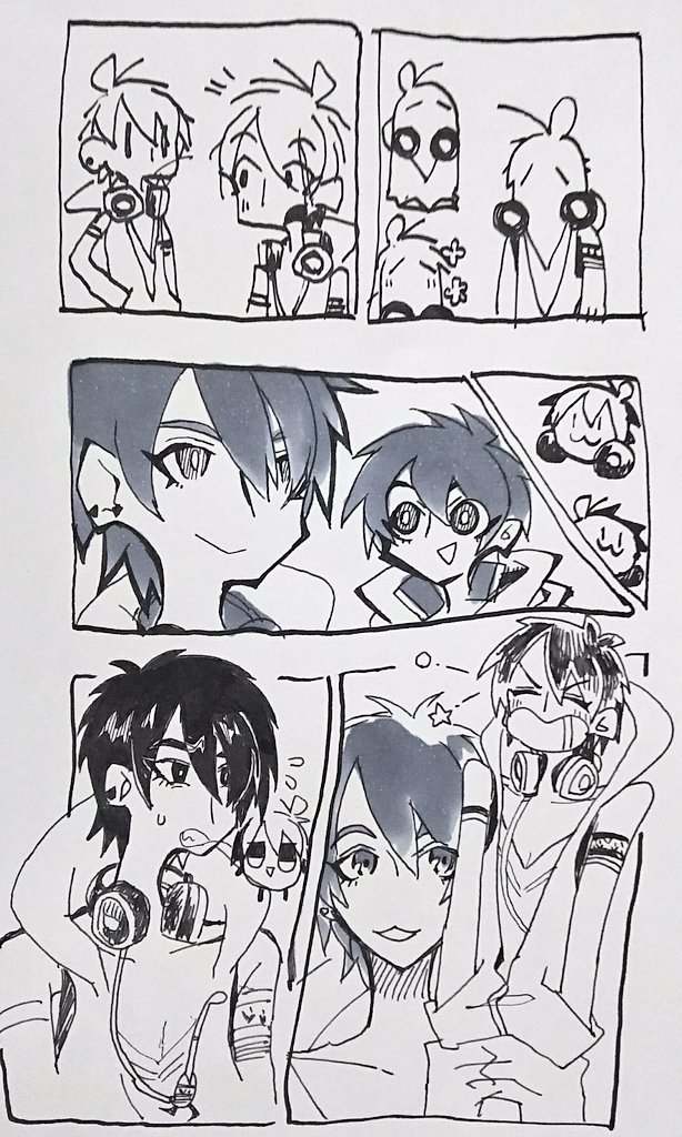 夢追のデフォルメ(?) 