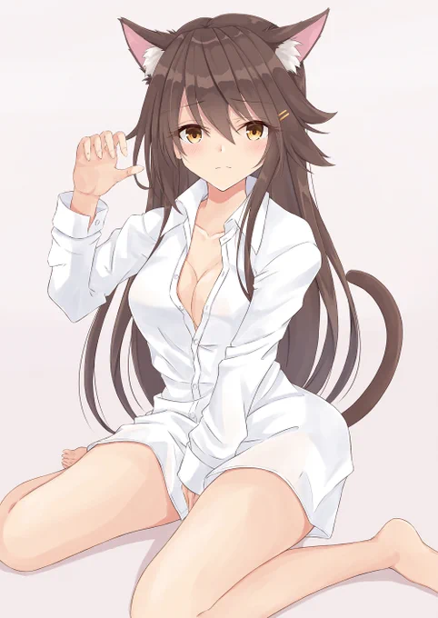 猫耳ワイシャツ榛名ちゃん? 