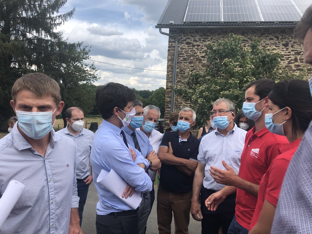 🔴 [ACTUS - #visiteminsterielle] 🇫🇷🌾

23/07/20 - Ministre de l'Agriculture <a href="/J_Denormandie/">Julien Denormandie</a>  est venu à la rencontre des #agris corréziens. 👨‍🌾👩‍🌾
#JA19 étaient présents avec <a href="/FdseaCorreze/">FDSEA Correze</a> et <a href="/chambagri19/">Chambre d'agriculture 19</a> pour échanger sur les problématiques rencontrées par la profession. 

👇📸