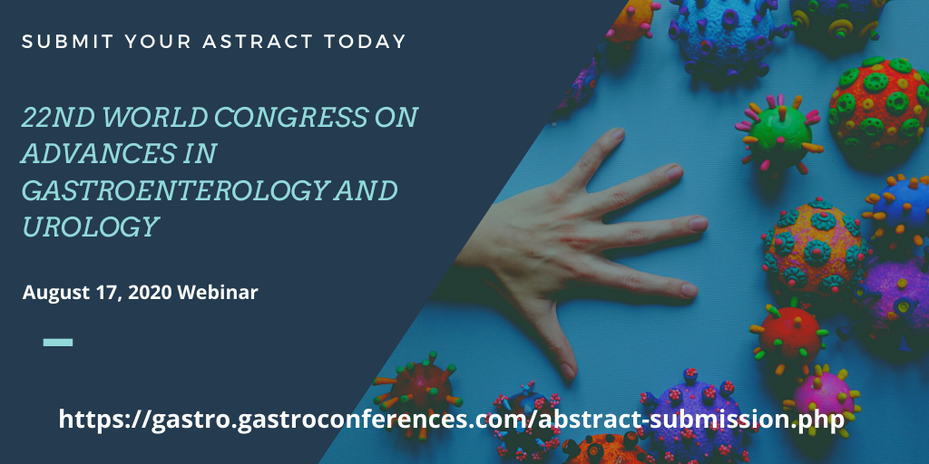 Confirm your participation by submitting your #abstract for the upcoming #webinar on #gastroenterology and #urology will be held on August 17, 2020.

To submit abstract, please visit: gastro.gastroconferences.com/abstract-submi…

#asiangastro2020 #cancermeetings #gynecologycongress #hearthealthevent