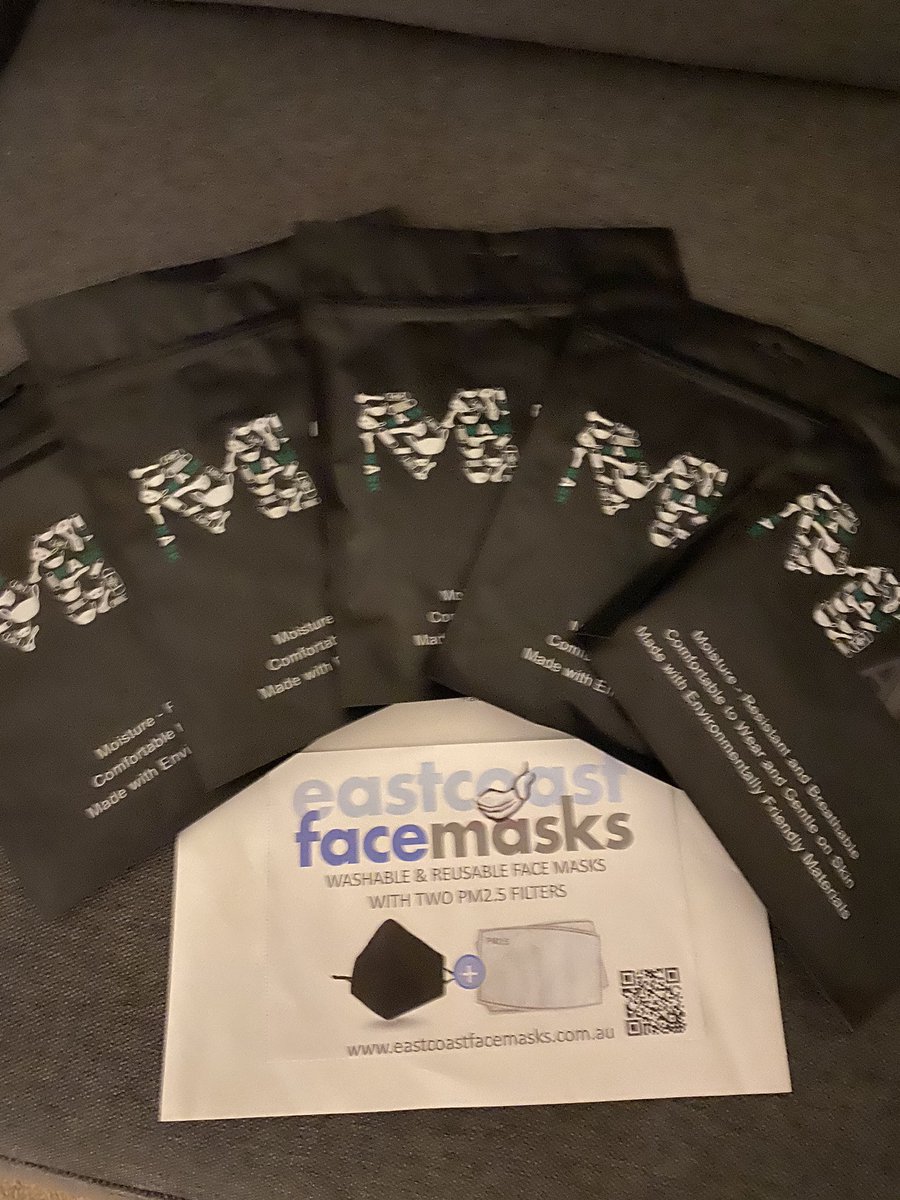 Andrew12Welsh's tweet photo. So I never thought I would be buying face masks let alone getting them online but these guys made it so easy and have been comfortable to wear the last couple of days in lockdown #melbournelife #lockdown #eastcoastfacemasks https://t.co/eAt9aaCnWm