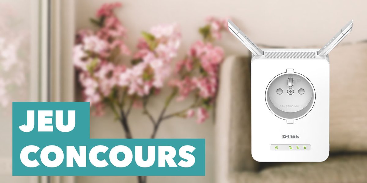 DLink_France's tweet photo. Idée vacances : Emportez avec vous ce répéteur sans fil N300 et bénéficiez d’un hotspot Wi-Fi jusque dans votre chambre d'hôtel. Et si vous en remportiez un ?
Pour être tiré au sort: 
RT et follow 
@DLink_France

 #Jeu #Concours #JeuConcours 
TAS dans une semaine (2 gagnant) https://t.co/QFEojFWEeO