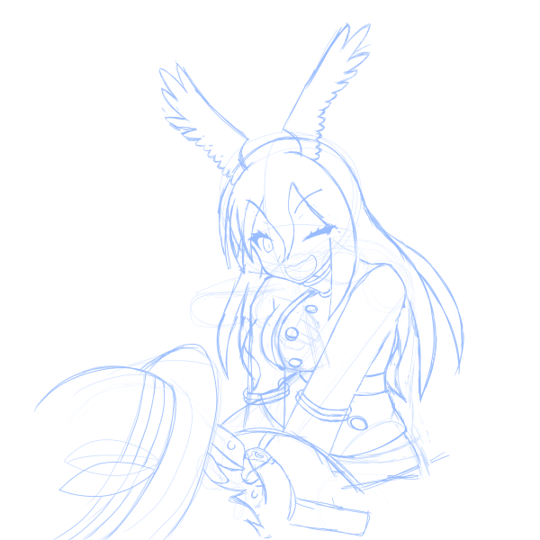 丁度リプいただいたときに描いてたキャプテンによる「よこどりごっこ」の実演隊長さんにハクトウワシの習性を教えてあげてただけだよ、ほんとだよ 