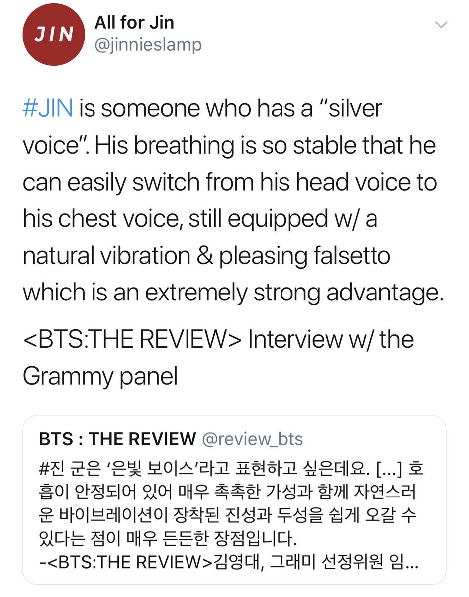 PLDP2's tweet photo. I am so proud of Seokjin 🥺❤️
#방탄소년단진 #진 #석진 #김석진 #방탄진 #JIN #SEOKJIN  #BTSJIN #KIMSEOKJIN @BTS_twt https://t.co/l3FwLalG4b