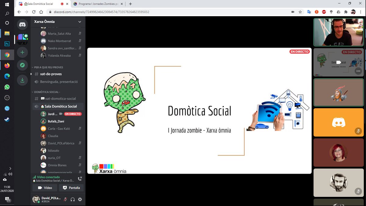 Coneixent com funciona una casa intel·ligent gràcies al Jordi de <a href="/Omniacampclar/">Òmnia Campclar</a> 
#jornadeszombies
